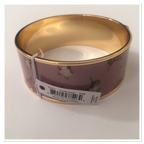 Coach Rose Bouquet Print Bangle - Picture 2 of 3